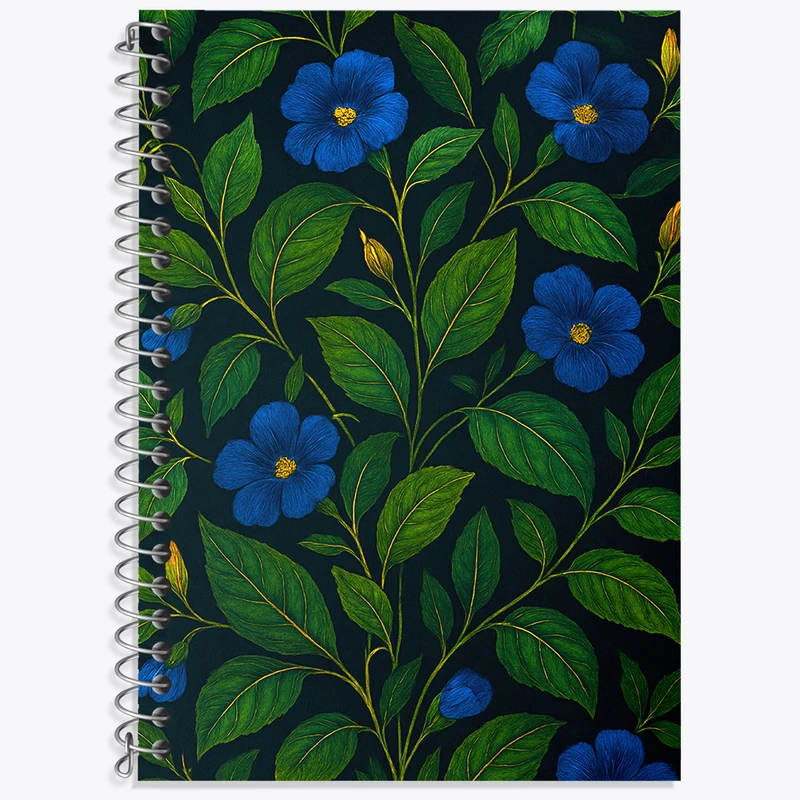 دفتر نت موسیقی 50 برگ خندالو طرح پترن گل کد N8857