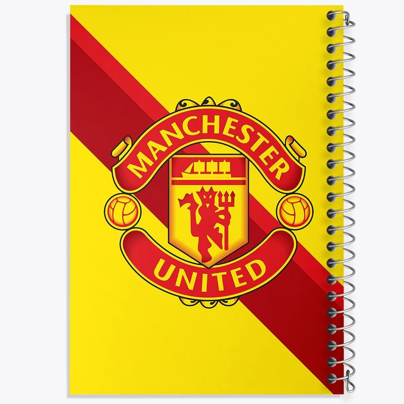 دفتر طراحی 50 برگ خندالو طرح باشگاه منچستر یونایتد کد 26482