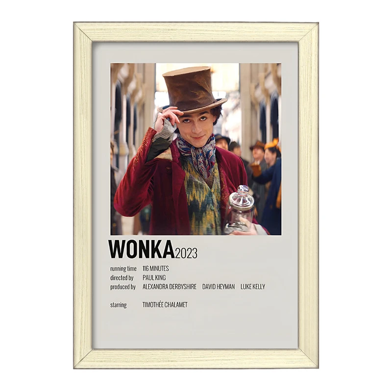 تابلو خندالو طرح وانکا (Wonka) کد F13306