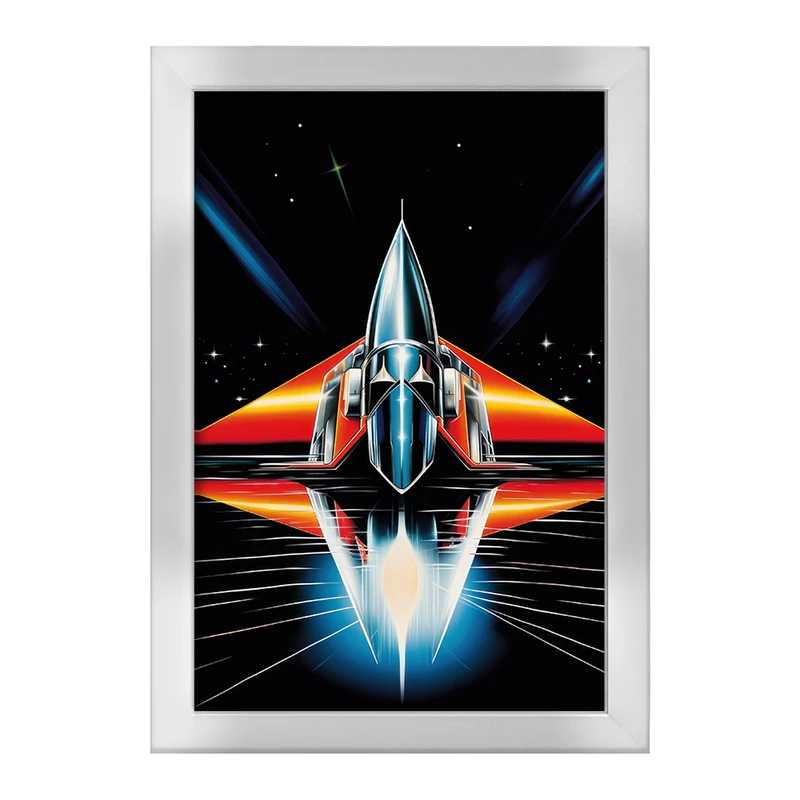 تابلو خندالو طرح موشک فضایی کد F3034