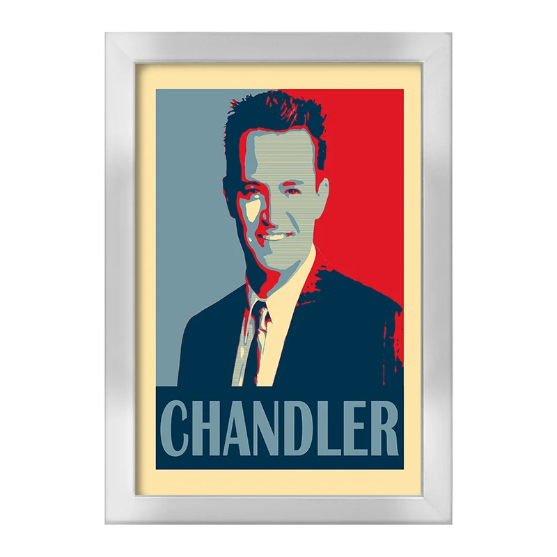 تابلو خندالو طرح چندلر فرندز (Friends) کد F6473