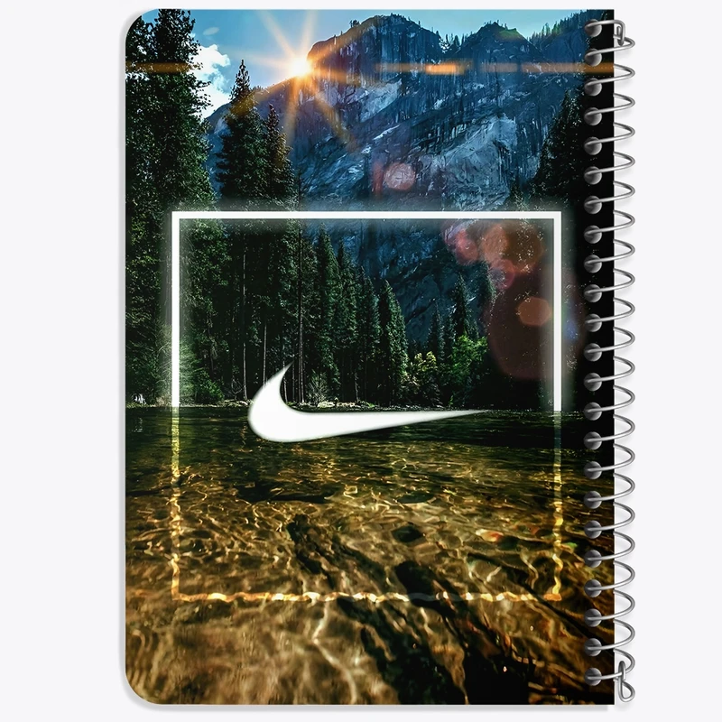 دفتر یادداشت 50 برگ خندالو طرح نایک (Nike) کد F7024