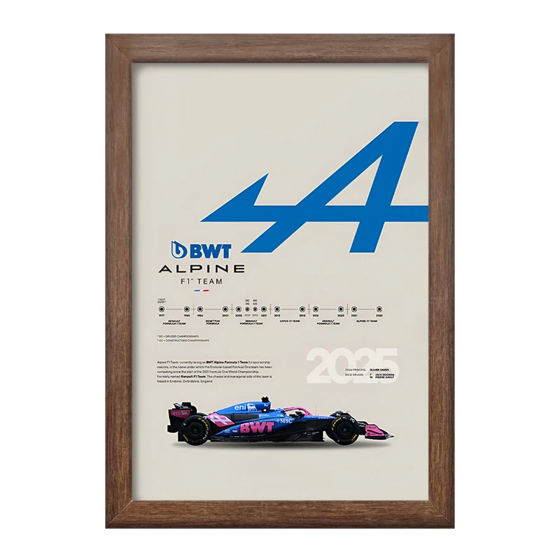 تابلو خندالو طرح آلپاین (Alpine) کد F13490