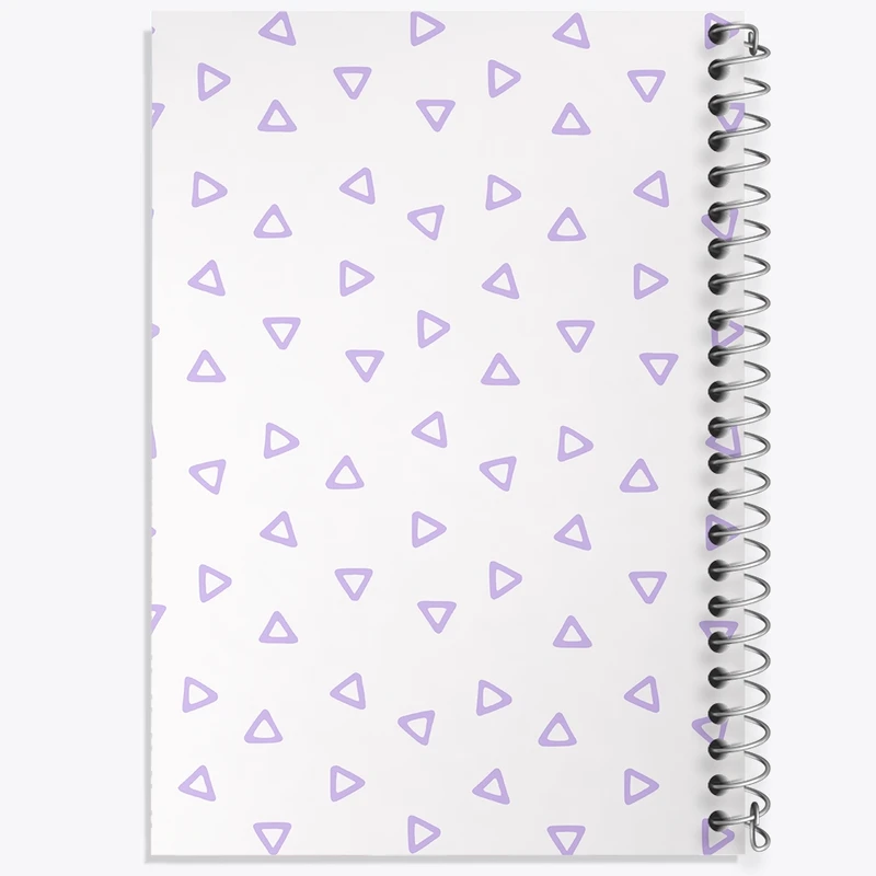 دفتر طراحی 50 برگ خندالو طرح پترن فانتزی کد N694