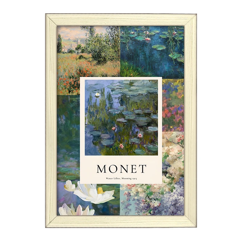 تابلو خندالو طرح کلود مونه (Claude Monet) کد F10715