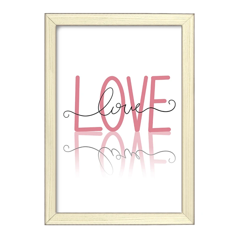 تابلو خندالو طرح عاشقانه (Love) کد F1539