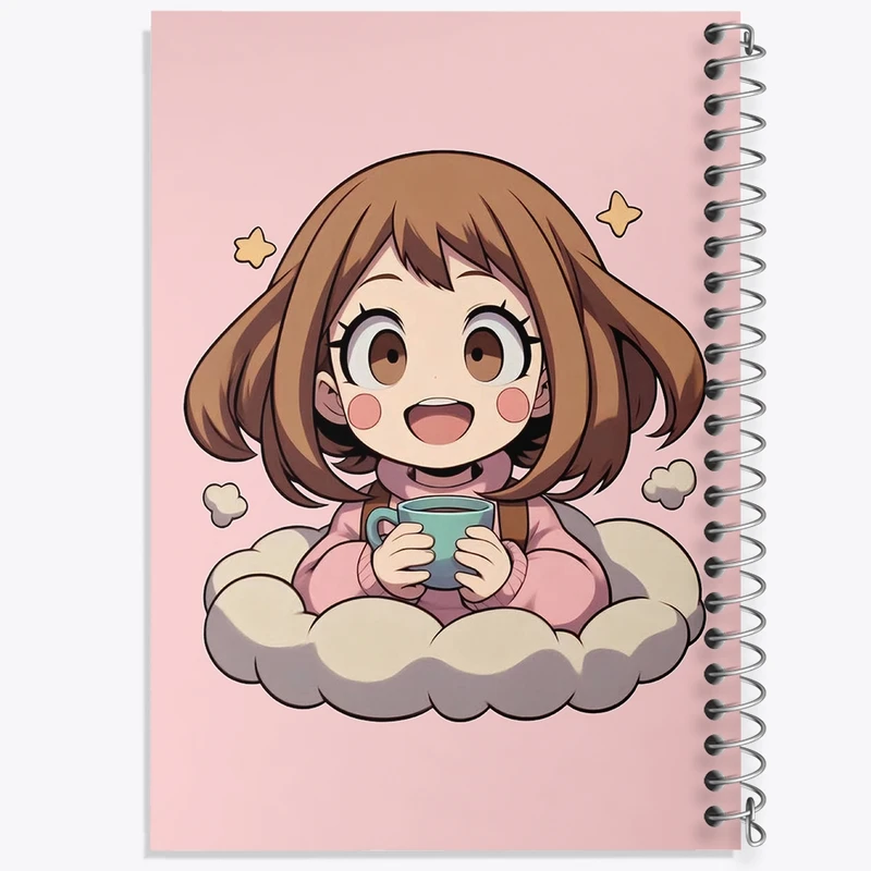 دفتر طراحی 50 برگ خندالو طرح دخترانه کد N2137