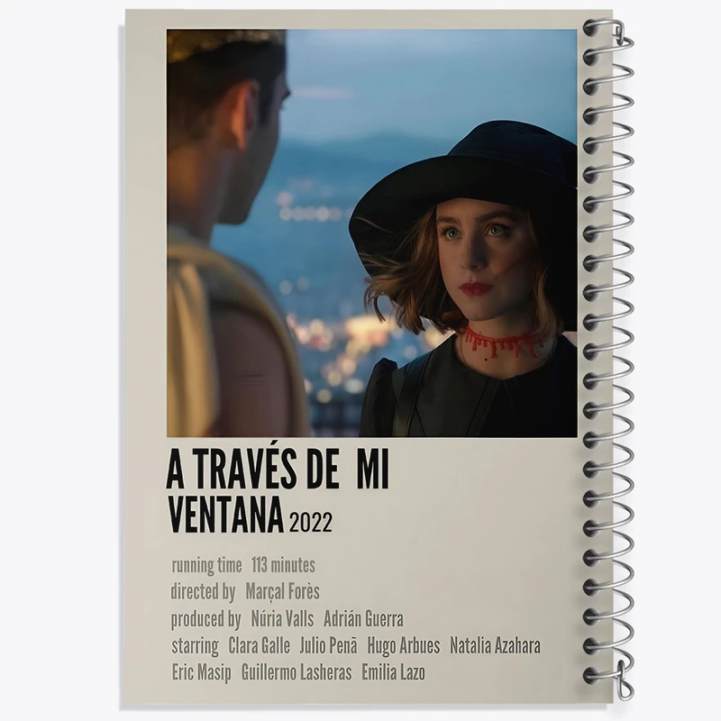 دفتر مشق 50 برگ خندالو طرح A través de mi ventana  کد F12949