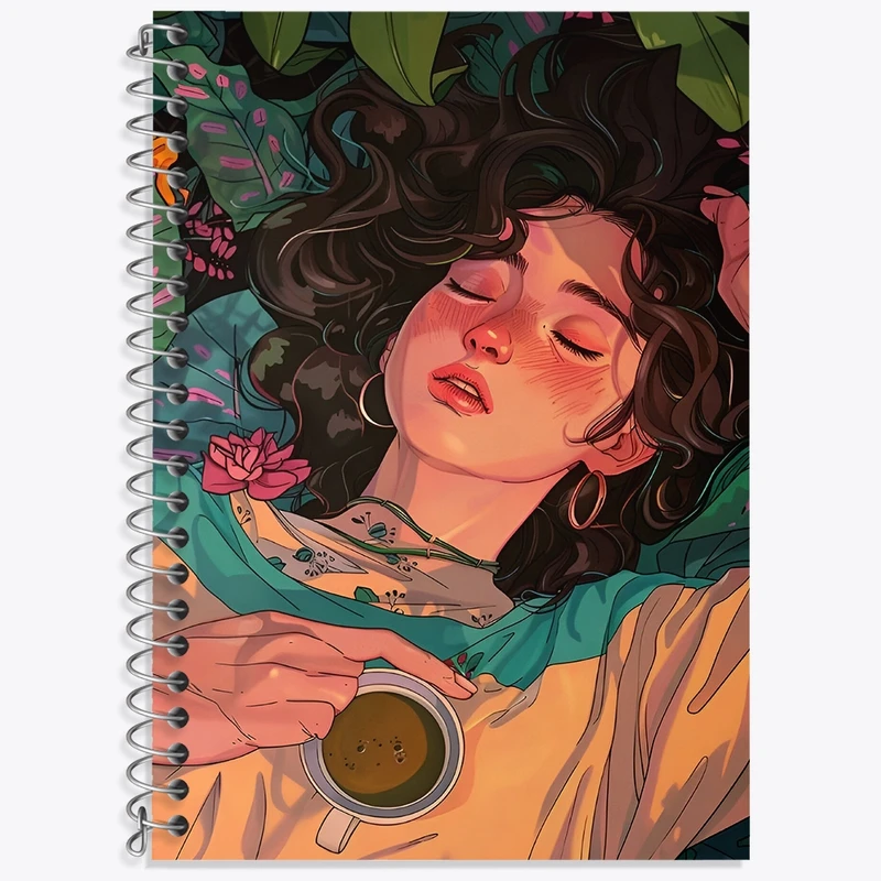 دفتر لغت 50 برگ خندالو طرح دخترانه کد F3274