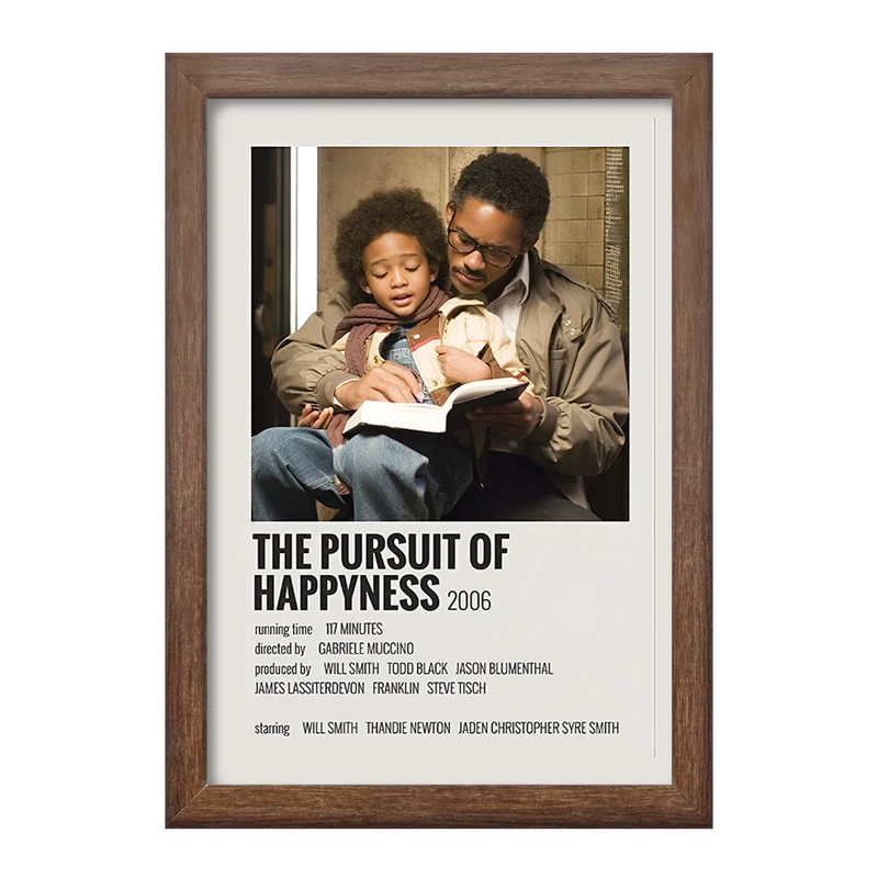 تابلو خندالو طرح در جستجوی خوشبختی (The Pursuit of Happyness) کد F13393