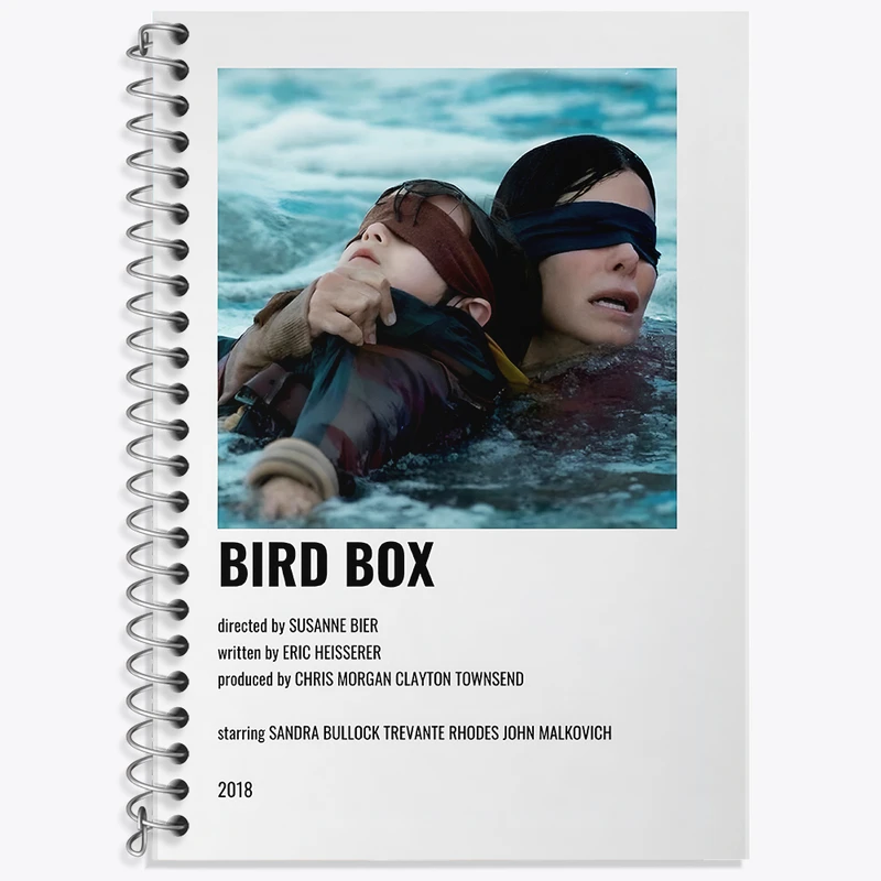 دفتر نت موسیقی 50 برگ خندالو طرح جعبه پرنده (Bird Box) کد F13288