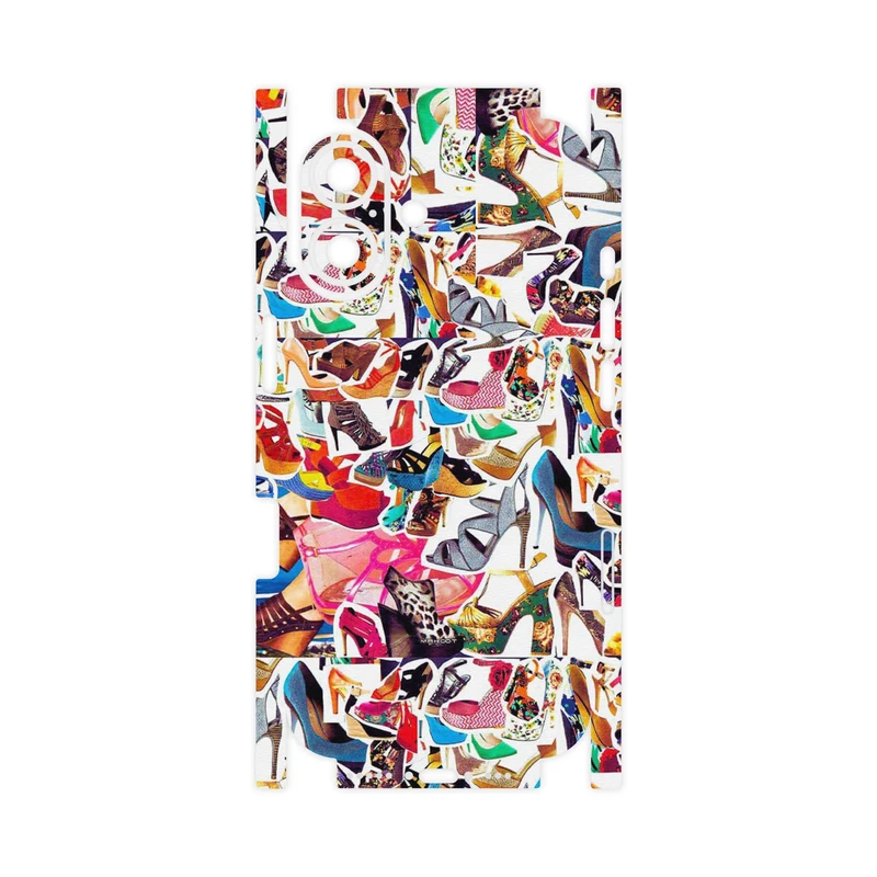 برچسب پوششی ماهوت مدل Collage of High heel Shoes-FullSkin مناسب برای گوشی موبایل اپل iPhone 17