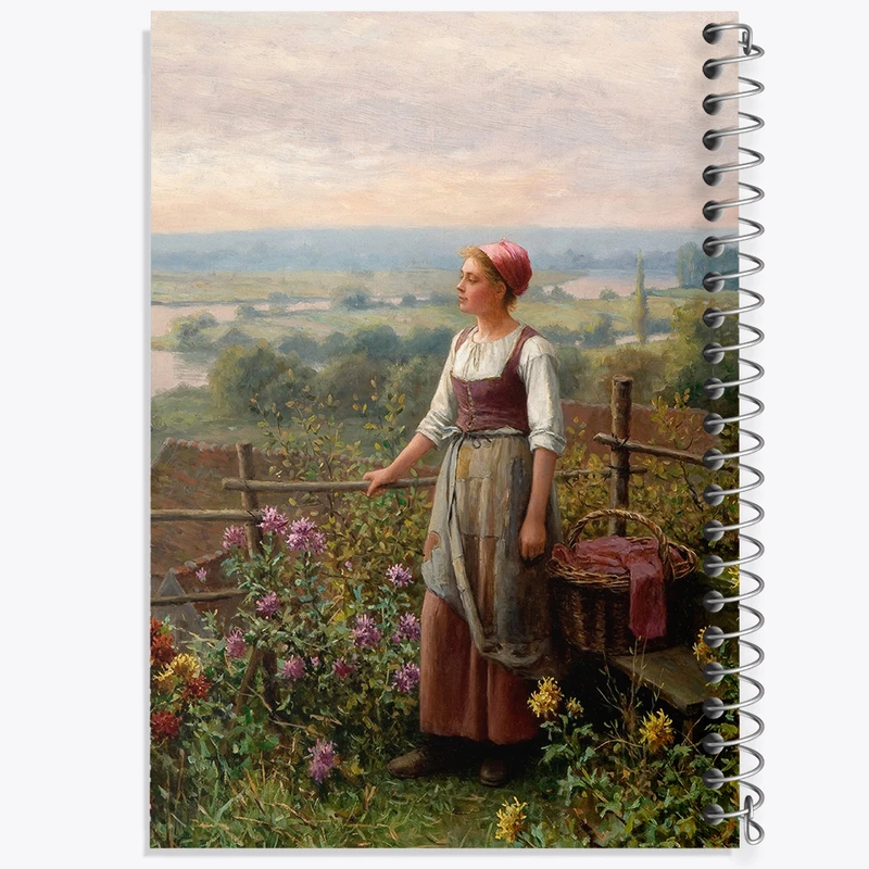 دفتر نقاشی 50 برگ خندالو طرح نقاشی عصر درChantemesl اثر دانیل ریدوی نایت کد F12456