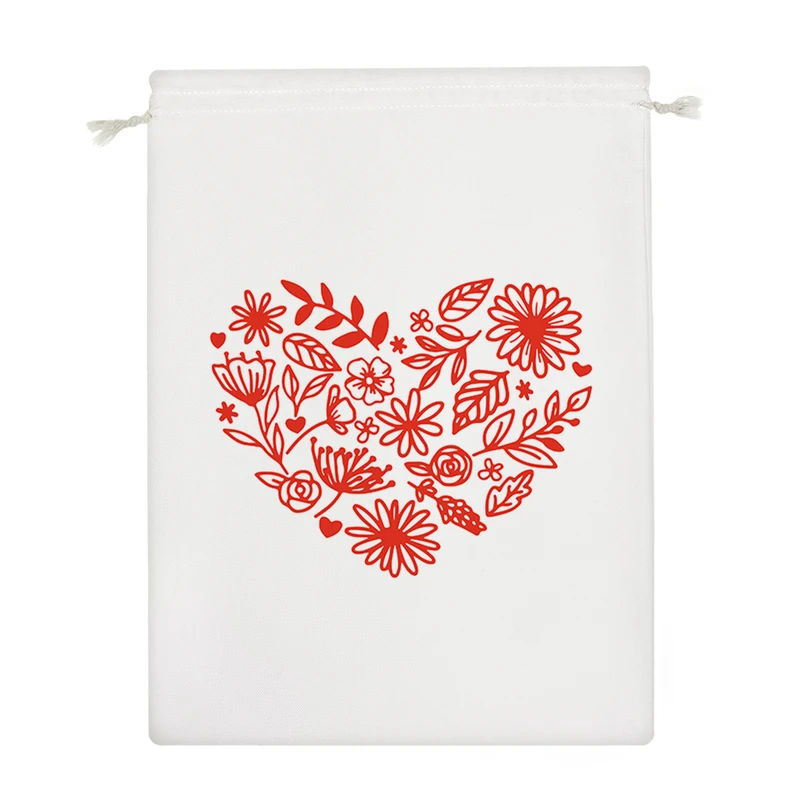 نظم دهنده خندالو مدل قلب گلی قرمز کد 10348