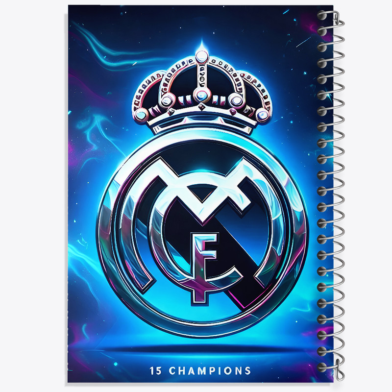 دفتر مشق 100 برگ خندالو طرح باشگاه رئال مادرید کد F4999