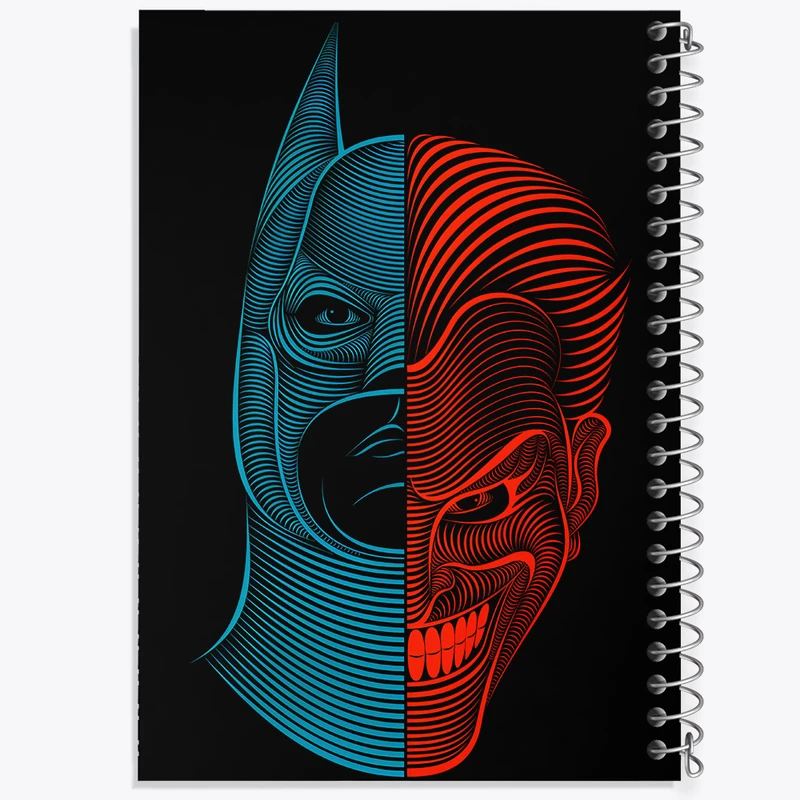 دفتر مشق 100 برگ خندالو طرح بتمن (Batman) کد F3972