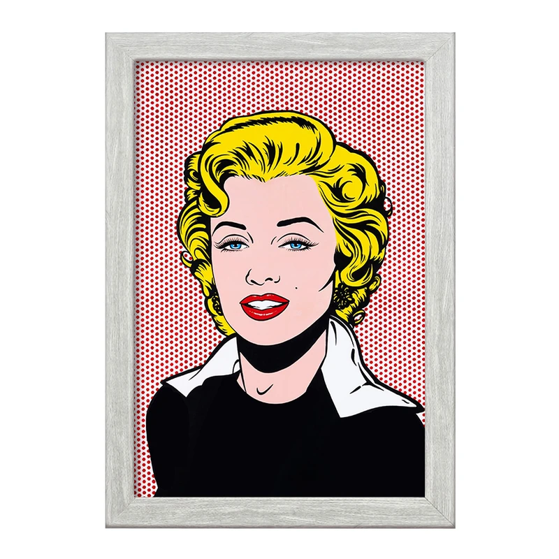 تابلو خندالو طرح مرلین مونرو Marilyn Monroe  کد 3976