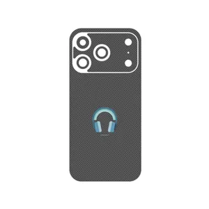 MAHOOT Minimal Headphone Icon Cover Sticker for Apple iPhone 17 Pro