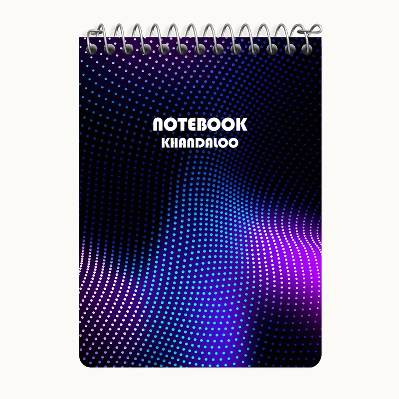 دفتر یادداشت 50 برگ خندالو طرح مدرن کد N7566