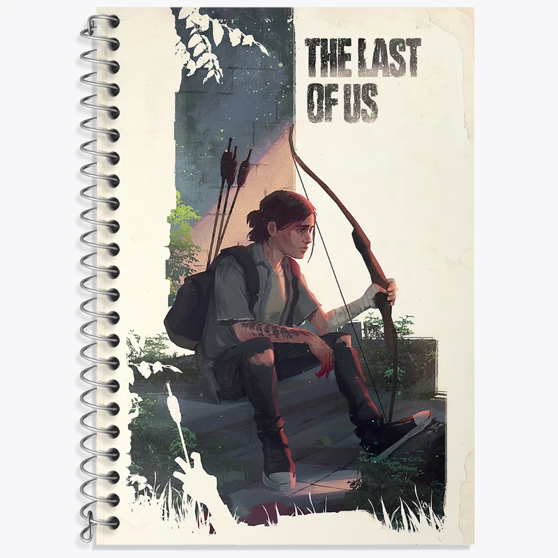 دفتر نت موسیقی 50 برگ خندالو طرح آخرین بازمانده از ما (The Last of Us) کد F4455