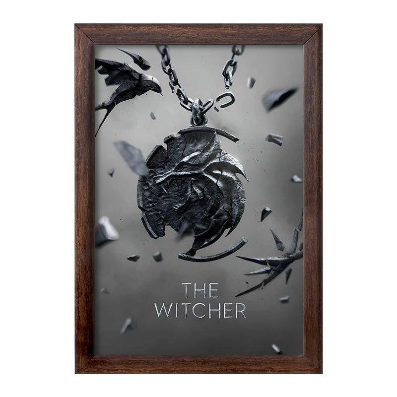 تابلو خندالو طرح ویچر (The Witcher) کد F13616
