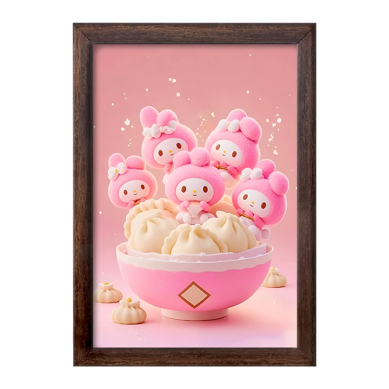 تابلو خندالو طرح کرومی (Kuromi) کد F10298