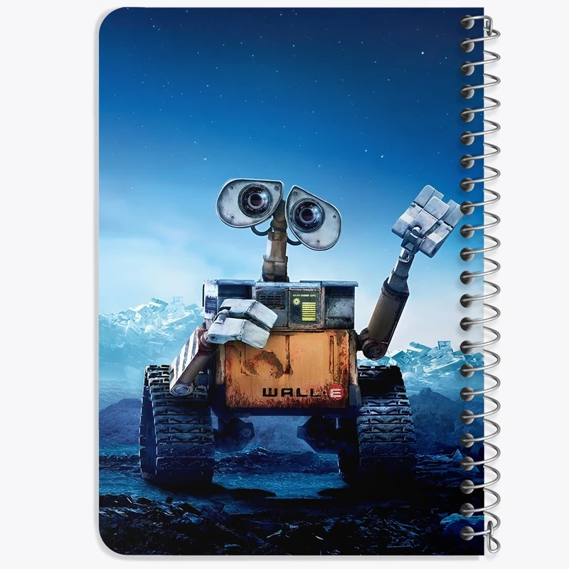 دفتر یادداشت 50 برگ خندالو طرح وال ای (wall-E) کد F3408