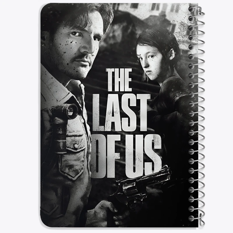 دفتر یادداشت 50 برگ خندالو طرح (The Last Of Us) آخرین بازمانده از ما کد N9310