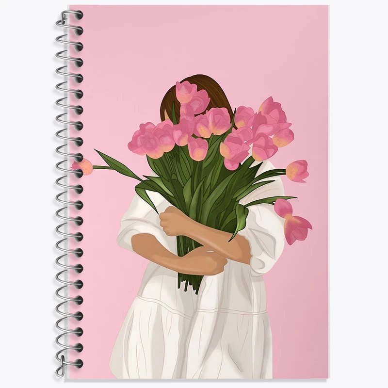 دفتر لغت 50 برگ خندالو طرح دخترانه فانتزی کد F10901