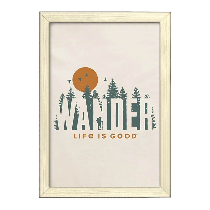 تابلو خندالو طرح Wander Life Is Good کد F14252