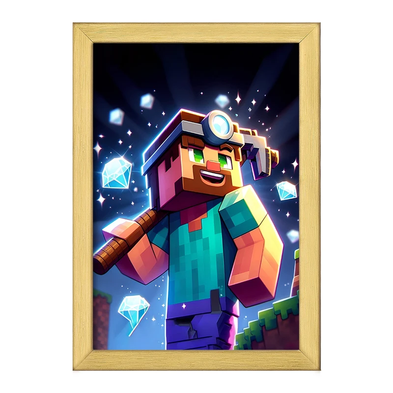 تابلو خندالو طرح ماینکرافت (Minecraft) کد F3531