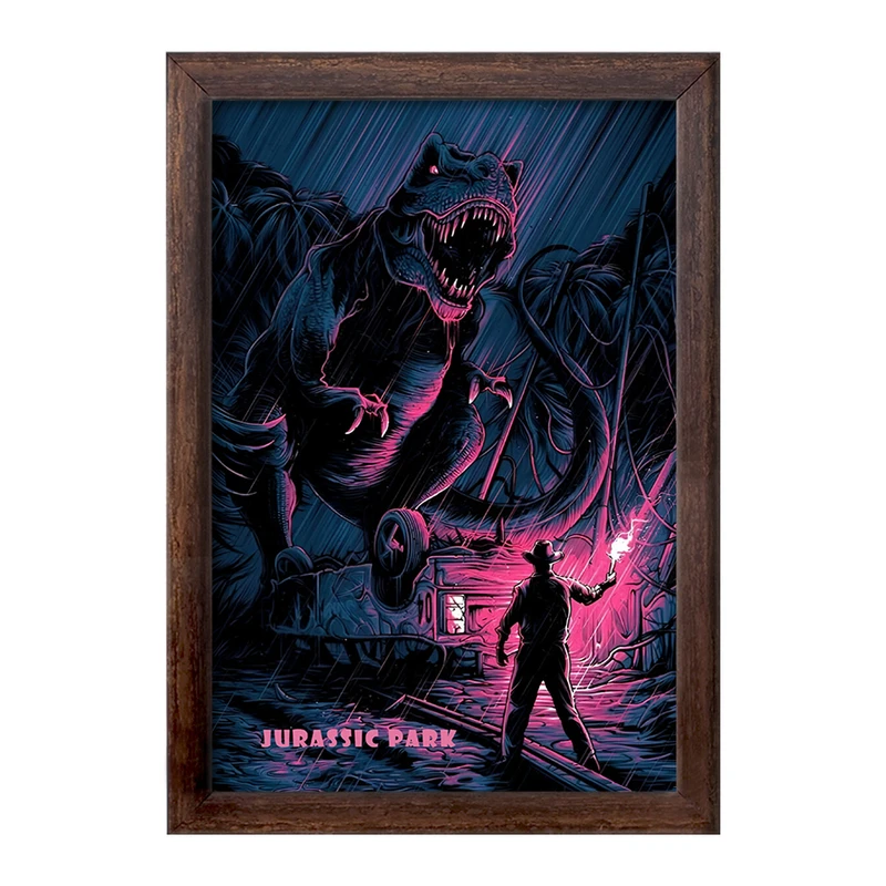 تابلو خندالو طرح ژوراسیک (Jurassic Park) کد F13788