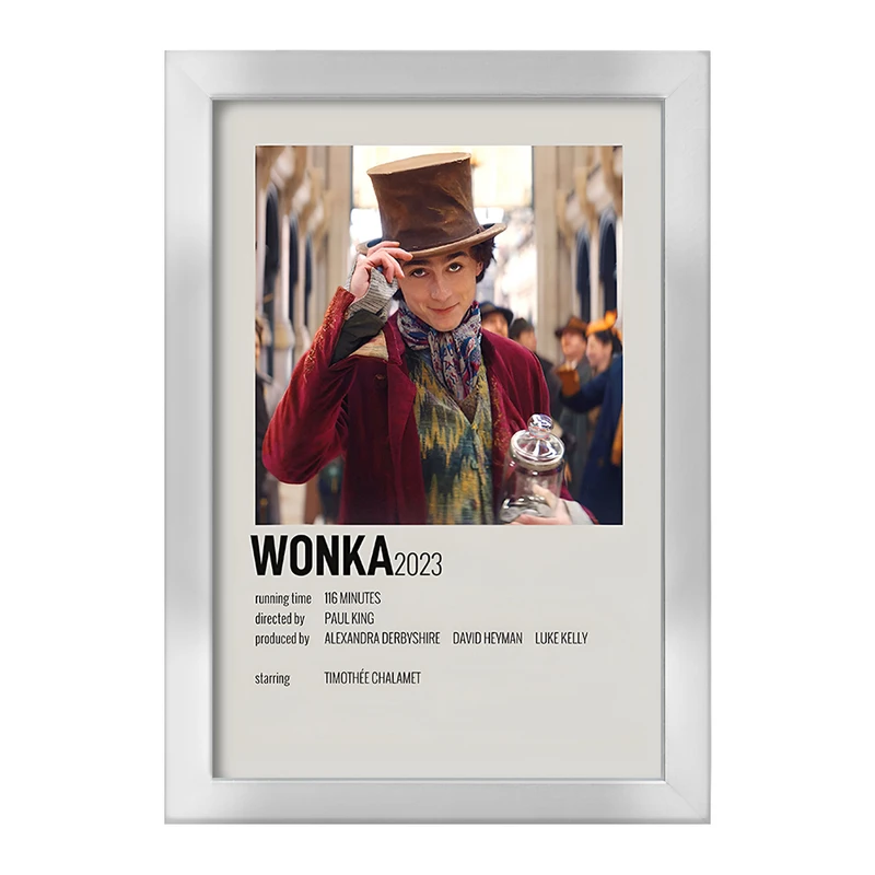 تابلو خندالو طرح وانکا (Wonka) کد F13306