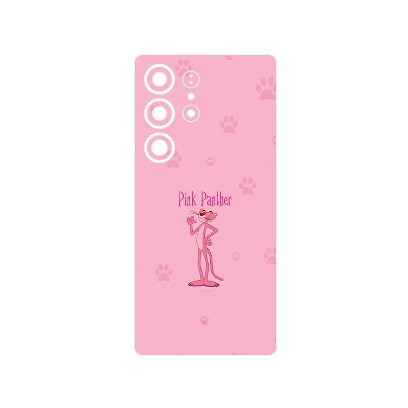 برچسب پوششی ماهوت مدل The Pink Panther مناسب برای گوشی موبایل سامسونگ Galaxy S25 Ultra