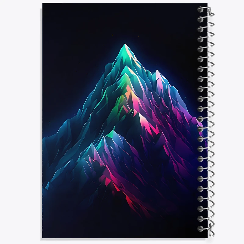 دفتر نقاشی 50 برگ خندالو طرح کوه کد F8504