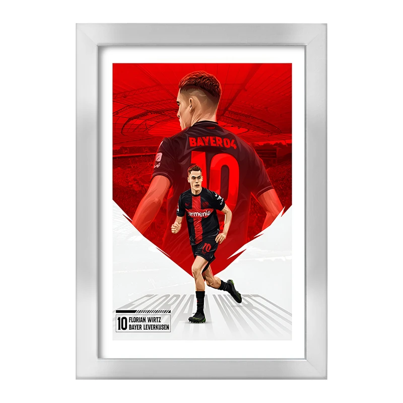 تابلو خندالو طرح فلوریان ویرتز (Florian Wirtz) کد F14335