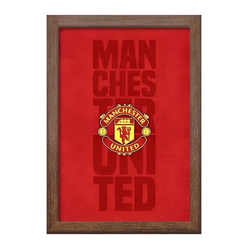 تابلو خندالو طرح منچستر یونایتد (Manchester United) کد F14358