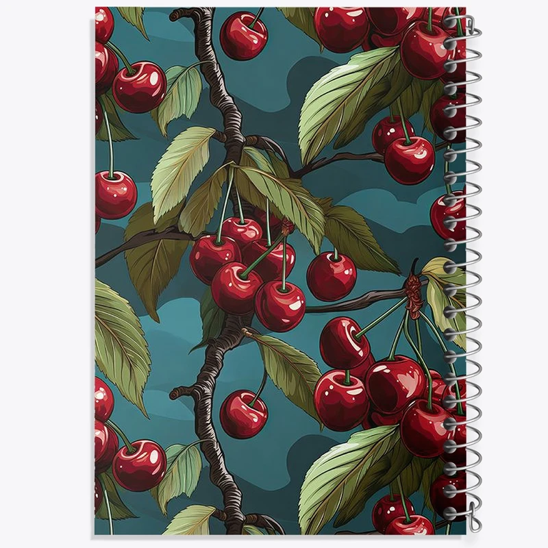 دفتر طراحی 50 برگ خندالو طرح درخت گیلاس کد N2165