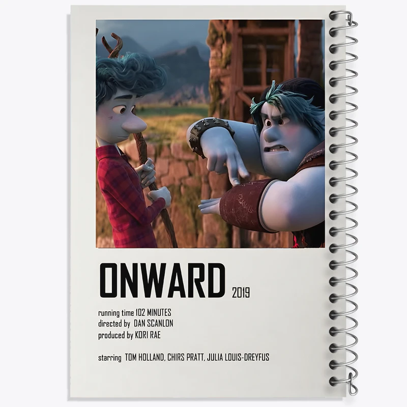 دفتر مشق 100 برگ خندالو طرح به پیش (Onward) کد F13086