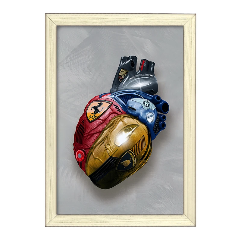 تابلو خندالو طرح ماشین باز کد F4177