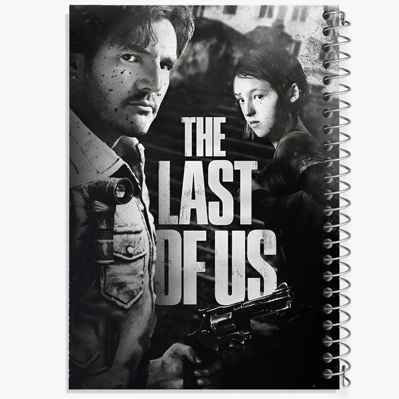 دفتر طراحی 50 برگ خندالو طرح (The Last Of Us) آخرین بازمانده از ما کد N9310