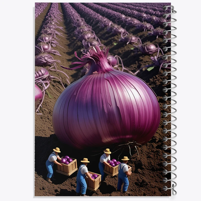 دفتر مشق 100 برگ خندالو طرح مزرعه پیاز کد F12605