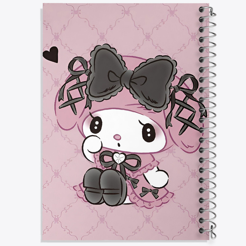 دفتر نقاشی 50 برگ خندالو طرح مای ملودی (My Melody) کد N8968