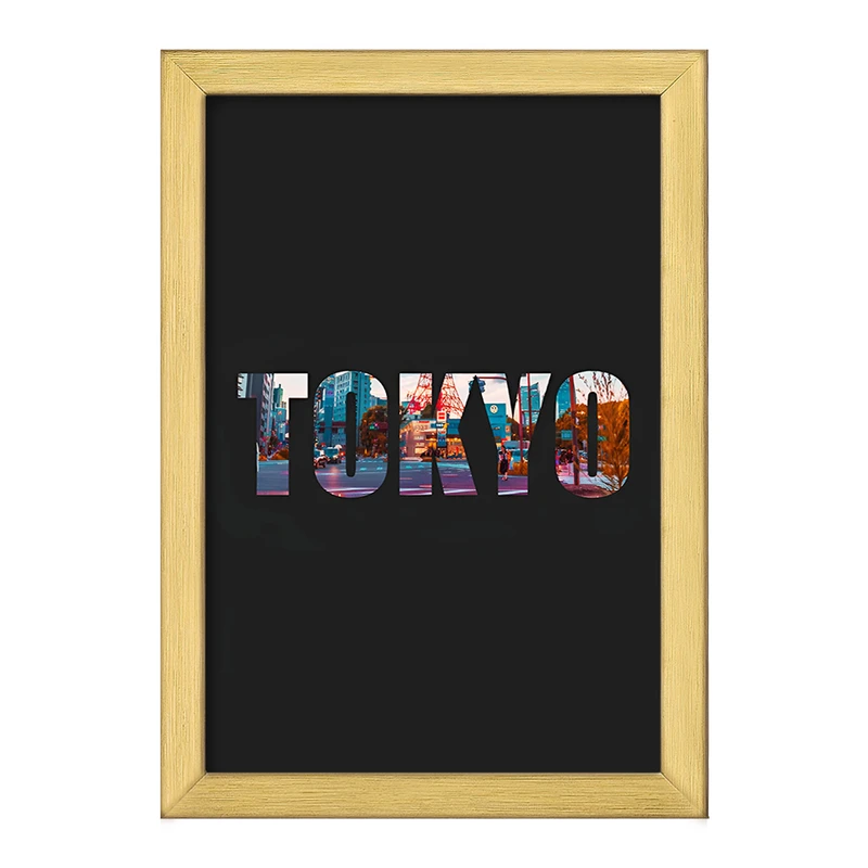 تابلو خندالو طرح توکیو (Tokyo) کد F4838