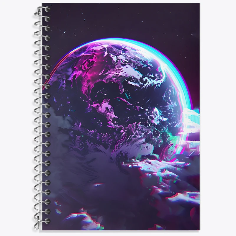 دفتر نت موسیقی 50 برگ خندالو طرح کره زمین کد F11766