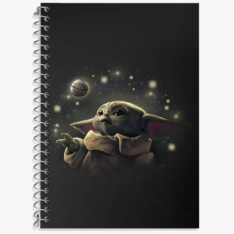 دفتر نت موسیقی 50 برگ خندالو طرح بیبی یودا کد F3368