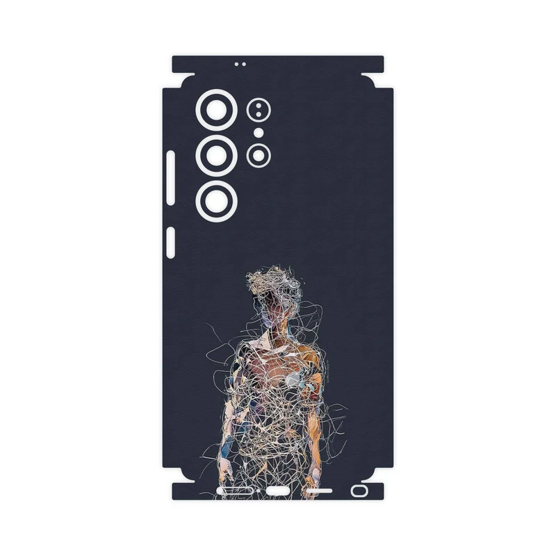برچسب پوششی ماهوت مدل Strings Digital Art 1-FullSkin مناسب برای گوشی موبایل سامسونگ Galaxy S25 Ultra