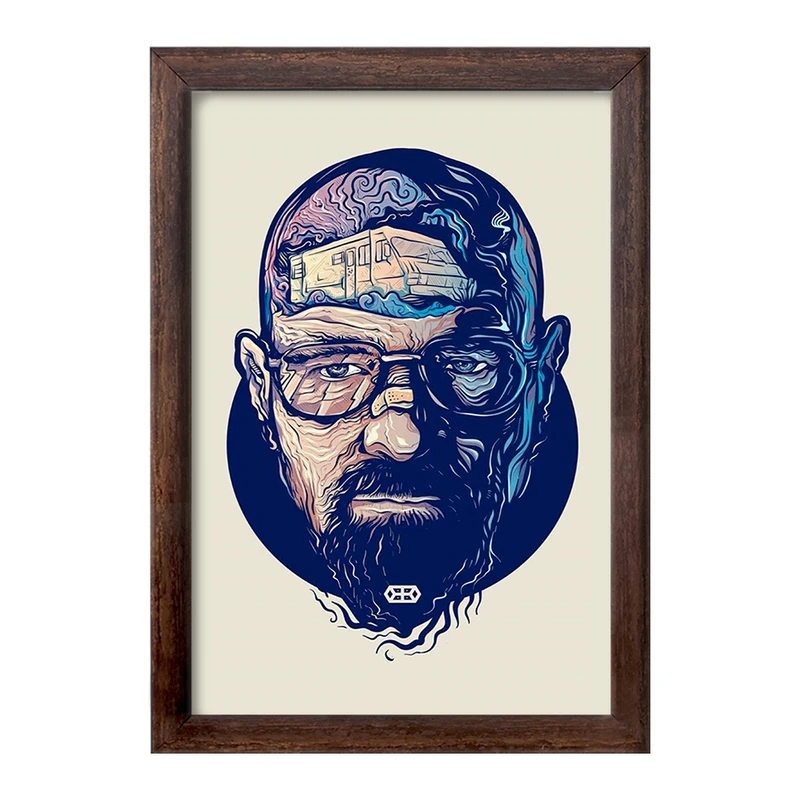 تابلو خندالو طرح والتر وایت سریال بریکینگ بد Breaking Bad  کد 13278