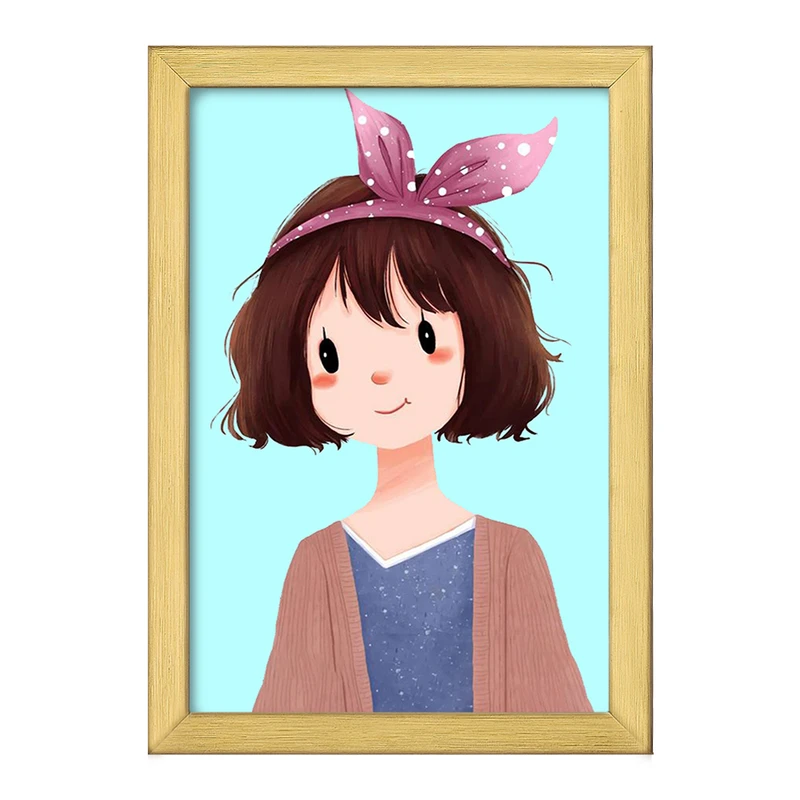 تابلو خندالو طرح دخترانه فانتزی کد 25752