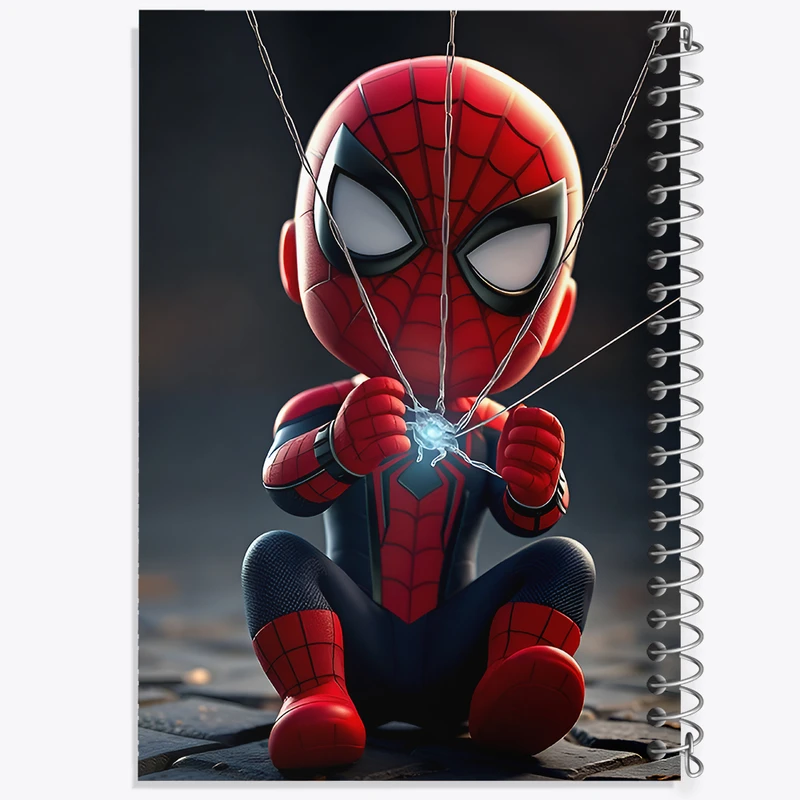 دفتر نقاشی 50 برگ خندالو طرح مرد عنکبوتی کد F11665